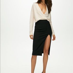 Aritzia Babaton Pencil Slit Skirt